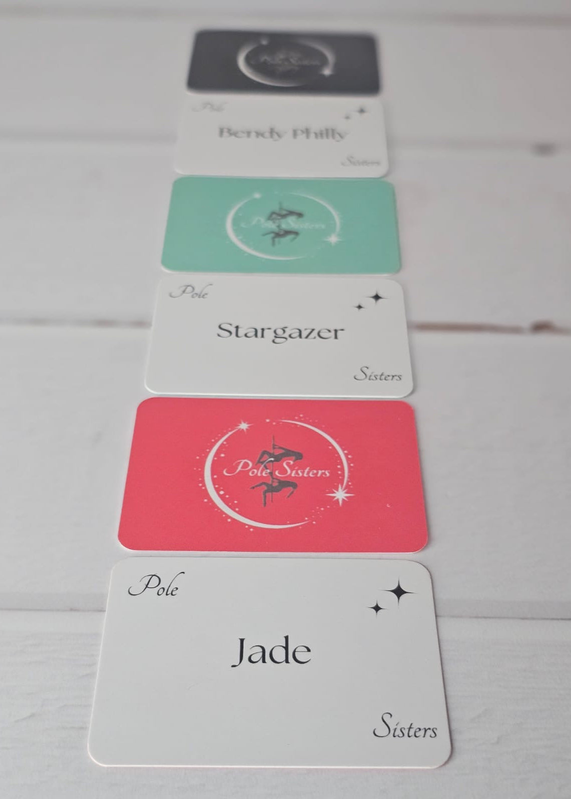 Jeu de cartes de Pole Dance "Pole Sisters"