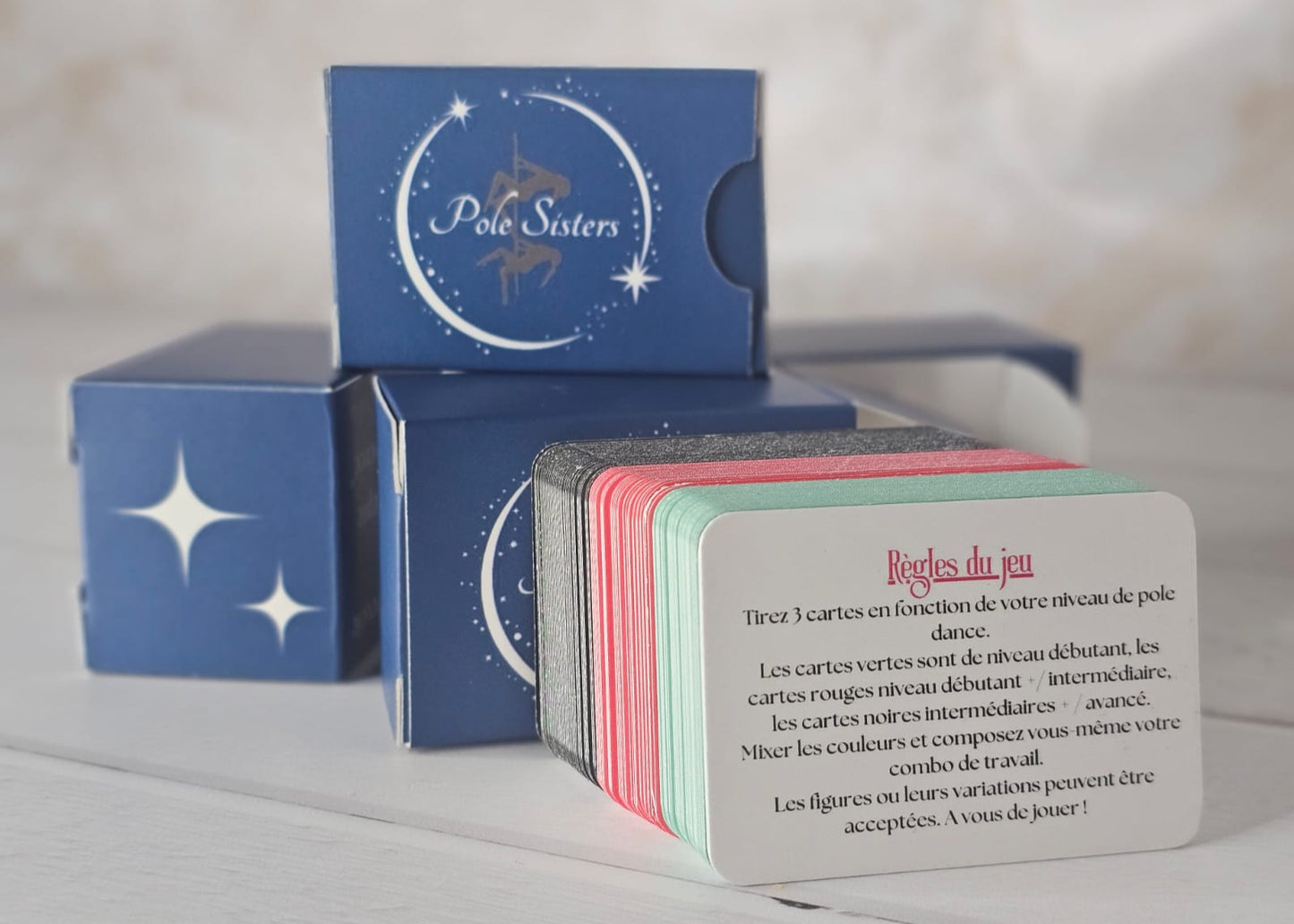 Jeu de cartes de Pole Dance "Pole Sisters"