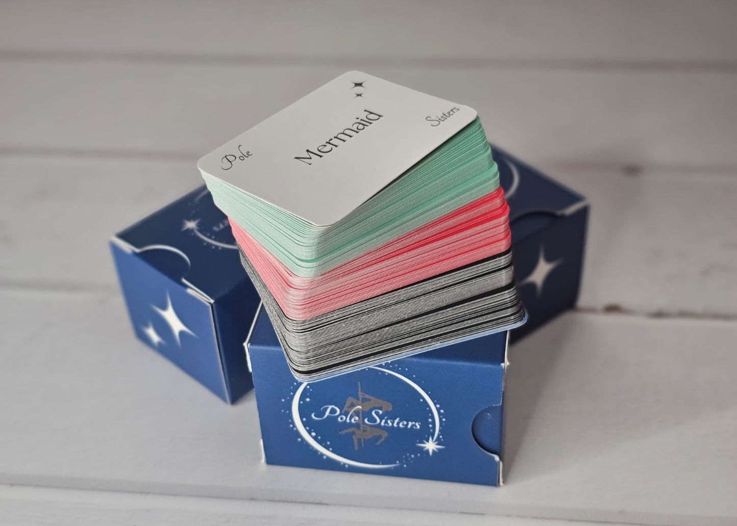 Jeu de cartes de Pole Dance "Pole Sisters"